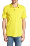 James Perse Slim Fit Sueded Jersey Polo In Sunshine P