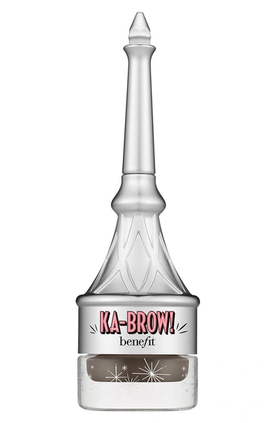 Benefit Cosmetics Ka-brow! Cream-gel Eyebrow Color With Brush 4.5 0.1 oz/ 3.0 G In 04.5 Medium Dark Brown