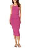 Michael Stars Racerback Midi Dress In Calypso