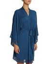 Eberjey Colette Kimono Robe In Stellar Blue