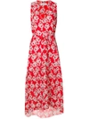 Borgo De Nor Floral Print Tie Waist Dress
