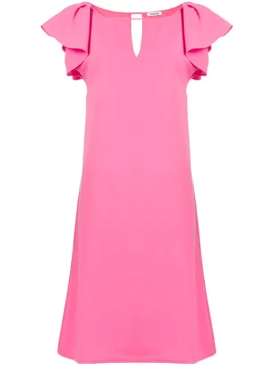 P.a.r.o.s.h Keyhole Dress In Pink