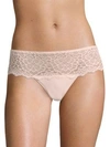 Simone Perele Caresse Lace Boyshort In Blush