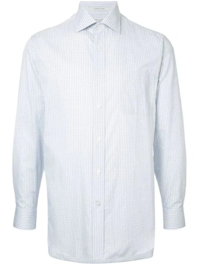 Gieves & Hawkes Classic Fitted Shirt In Blue