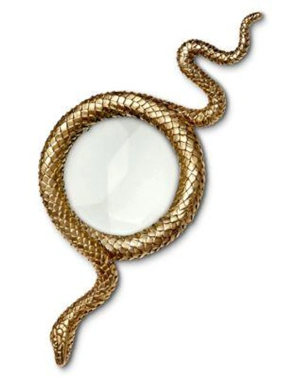 L'objet Snake Magnifying Glass In Gold