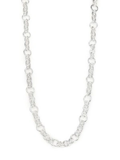 Stephanie Kantis Coronation Small Chain Necklace In Silver