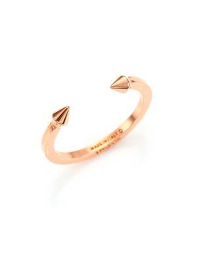 Vita Fede Super Ultra Mini Titan Ring/goldtone In Rose Gold