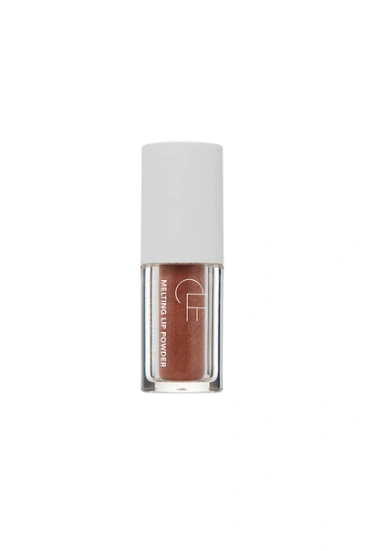 Cle Cosmetics Melting Lip Powder In Hot Choco