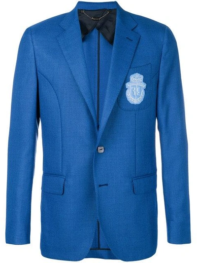 Billionaire Crest Blazer - Blue