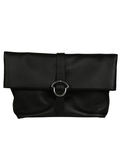 Moncler Classic Shoulder Bag In Nero