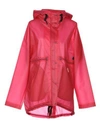 Hunter Full-length Jacket In Coral