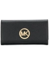Michael Michael Kors Fulton Carryall Wallet In Black