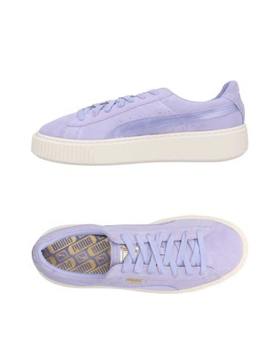 Puma Sneakers In Lilac