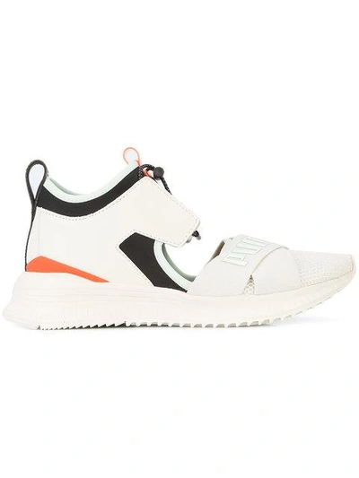 Fenty X Puma Cut-out Front Avid Sneakers In Off White/multi
