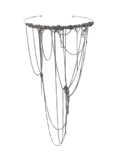 Ann Demeulemeester Draped Chain Necklace