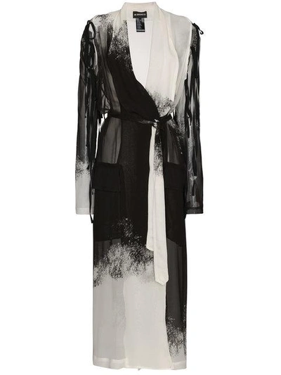 Ann Demeulemeester gradation jacket