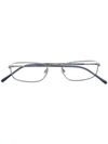 Pierre Cardin Eyewear Eckige Brille In Blue