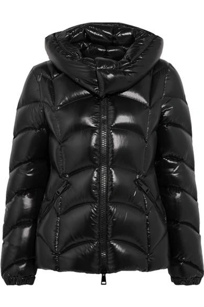 Moncler Akebia Quilted Patent-shell Down Jacket | ModeSens