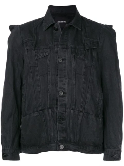 Bmuette Slim-fit Denim Jacket In Black