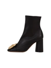 Celine Nappa Lambskin Bootie In Black