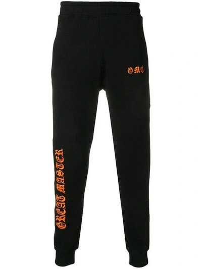 Omc Bestickte Jogginghose In Black
