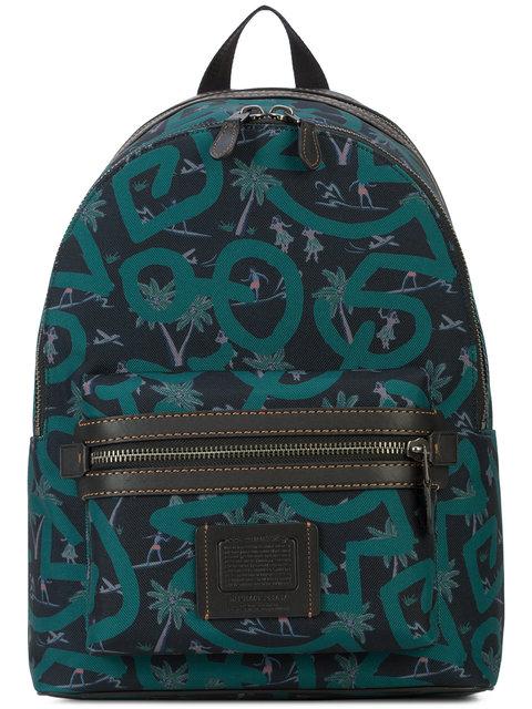 coach x keith haring backpack