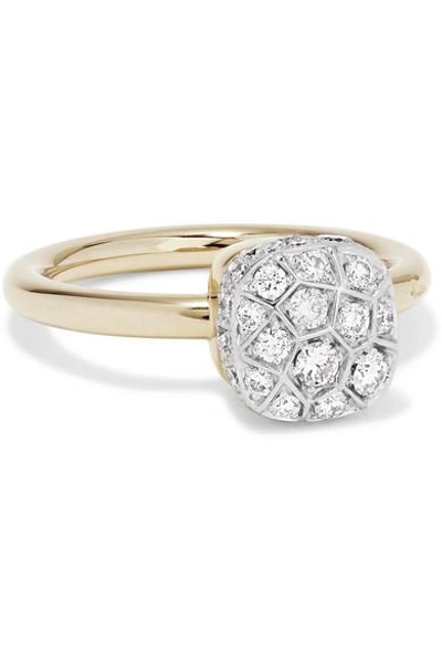 Pomellato Nudo 18-karat Rose Gold Diamond Ring