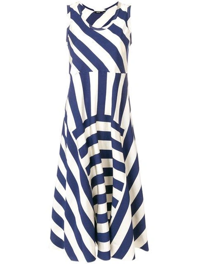 Aspesi Striped Midi Dress