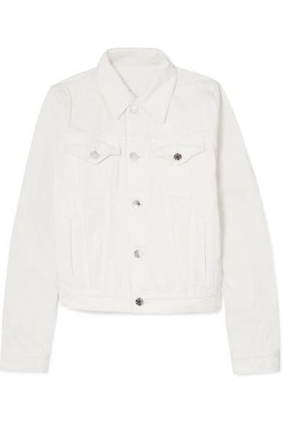 Helmut Lang Denim Jacket In White