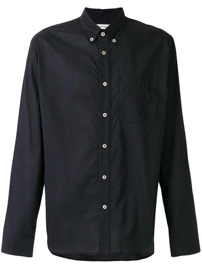 A Kind Of Guise Chest Pocket Shirt In Black