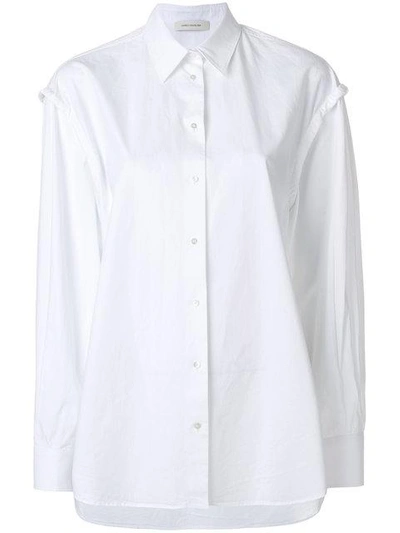 Cedric Charlier Button Up Shirt In White