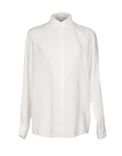 Massimo Alba Shirts In Ivory