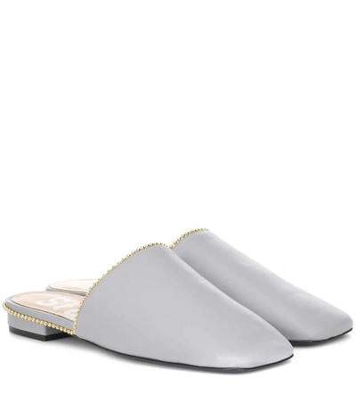 Acne Studios Tessey Leather Slippers