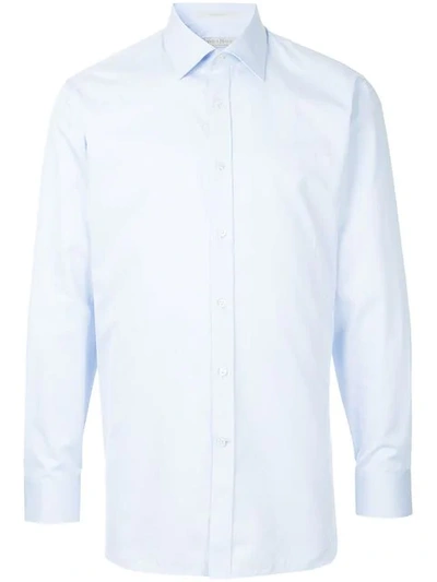 Gieves & Hawkes Formal Fitted Shirt In Blue