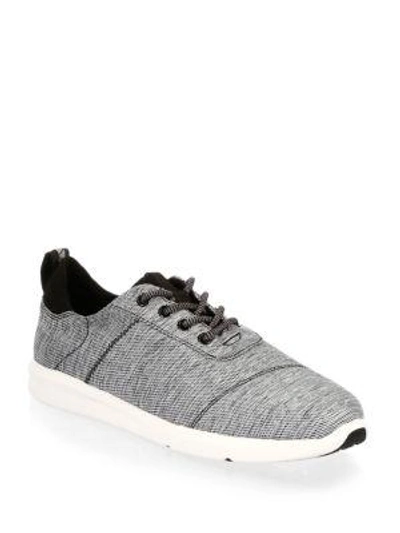 Toms Cabrillo Sneakers In Black Space Dye