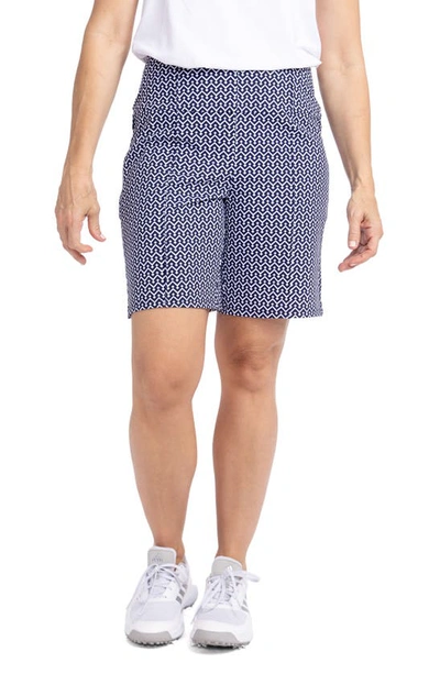 Kinona Golf Glove Friendly Golf Shorts In Chic Chevron