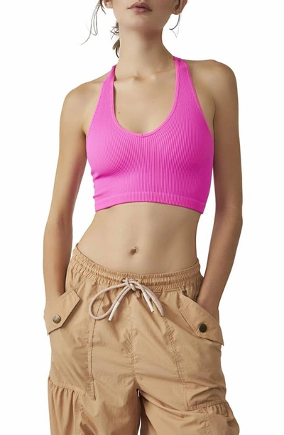Fp Movement Free Throw Crop Top In Mulberry