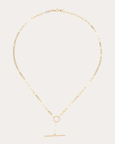 Poppy Finch 14k Yellow Gold Toggle Link Necklace