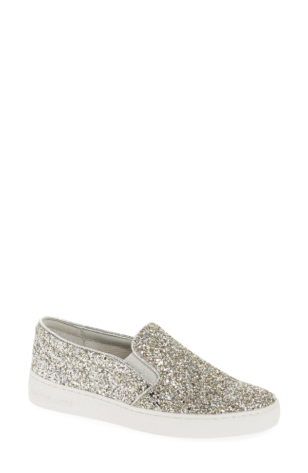 michael kors glitter slip on