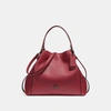 Coach Edie Shoulder Bag 28 In Washed Red/dark Gunmetal