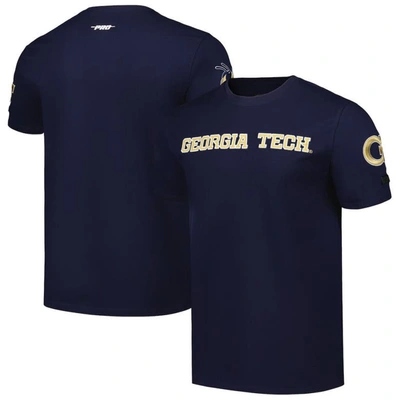 Pro Standard Navy Georgia Tech Yellow Jackets Classic T-shirt