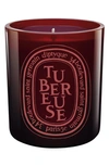 Diptyque Tubéreuse (tuberose) Large Scented Candle, 10.2 oz In Red Vessel