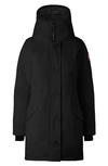 Canada Goose Rossclair Water Resistant 625 Fill Power Down Parka In Black - Noir