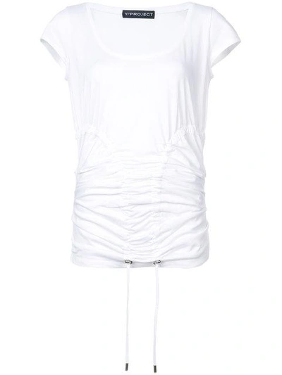 Y/project Stretch Hug T In White