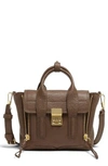 3.1 Phillip Lim 'mini Pashli' Leather Satchel - Brown In Taupe