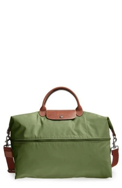 Longchamp Le Pliage 21-inch Expandable Travel Bag In Khaki