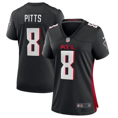 Nike Kyle Pitts Black Atlanta Falcons 2021 Nfl Draft First Round Pick Player Game Jersey