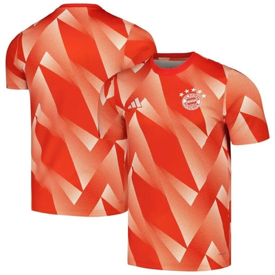 Adidas Originals Adidas Red Bayern Munich 2023/24 Pre-match Top