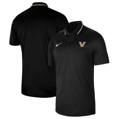 Nike Black Vanderbilt Commodores 2023 Sideline Coaches Performance Polo
