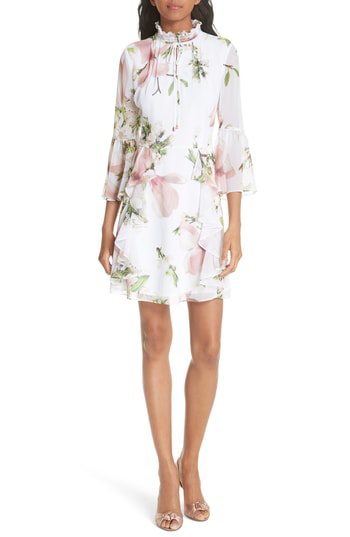 ted baker georgette dress